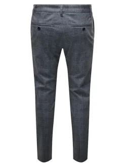 ONSMARK SLIM CHECK PANTS 9887 NOOS dress blues