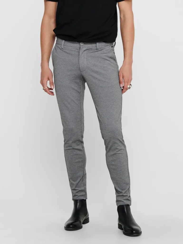 ONSMARK SLIM GW 0209 PANT NOOS medium grey melange