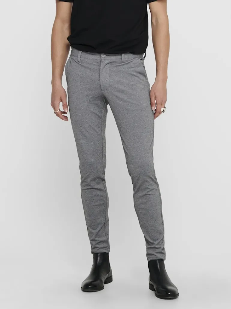 ONSMARK SLIM GW 0209 PANT NOOS medium grey melange