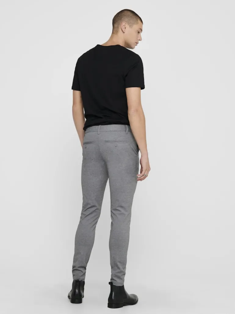 ONSMARK SLIM GW 0209 PANT NOOS medium grey melange