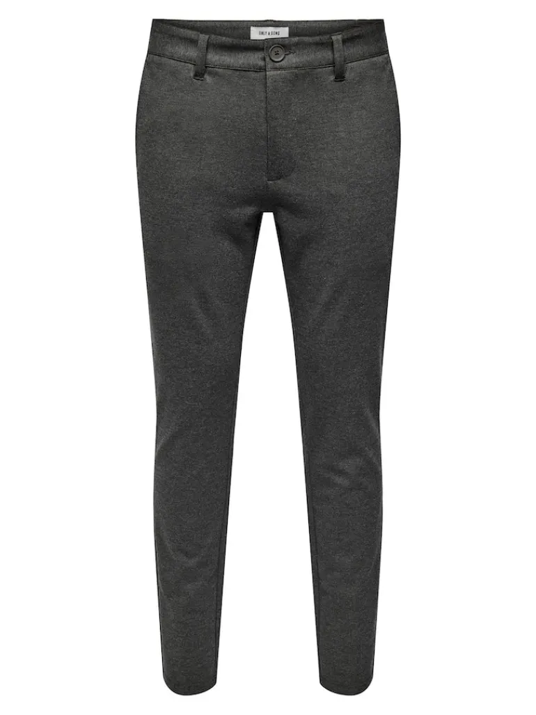 ONSMARK SLIM HERRINGBONE 2911 PANT NOOS slate black