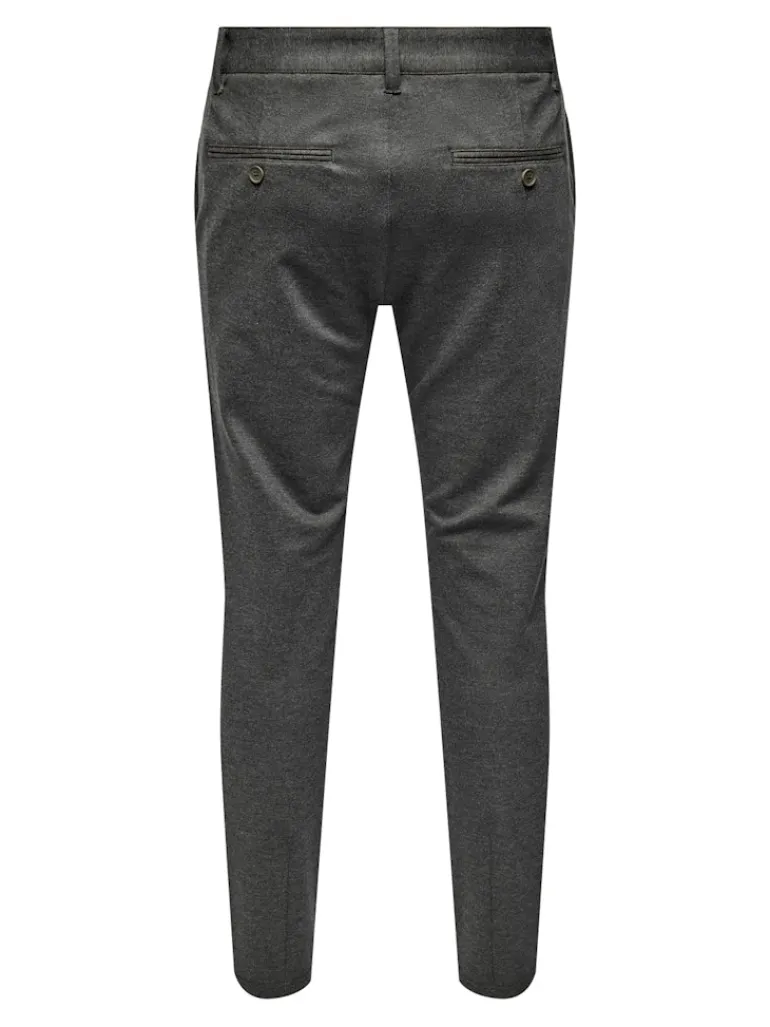 ONSMARK SLIM HERRINGBONE 2911 PANT NOOS slate black