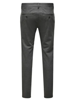 ONSMARK SLIM HERRINGBONE 2911 PANT NOOS black