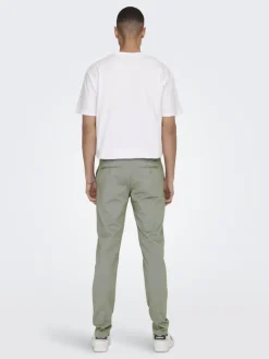 ONSMARK SLIM TAP 0209 MELANGE PANT NOOS olive night