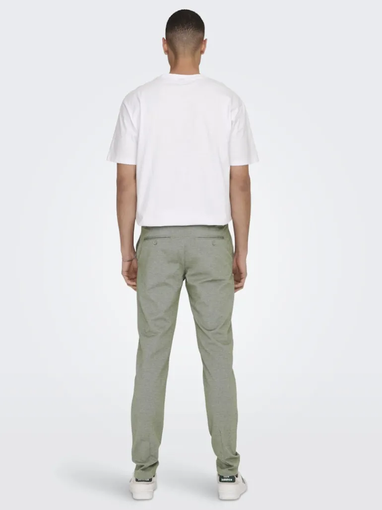 ONSMARK SLIM TAP 0209 MELANGE PANT NOOS olive night