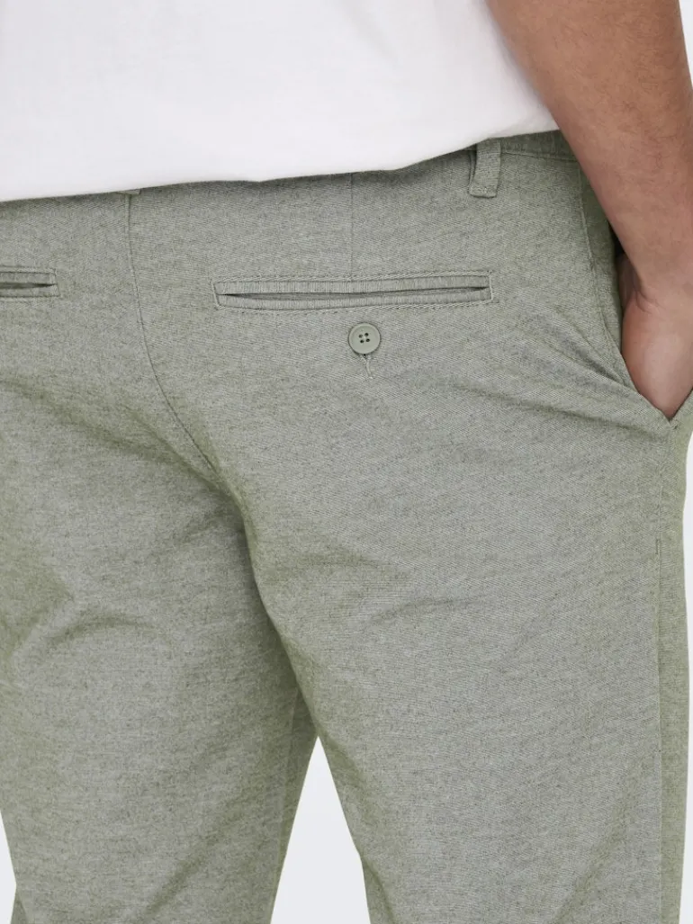 ONSMARK SLIM TAP 0209 MELANGE PANT NOOS olive night
