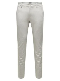 ONSMARK SLIM TAP 0209 MELANGE PANT NOOS chinchilla