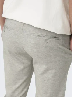 ONSMARK SLIM TAP 0209 MELANGE PANT NOOS chinchilla