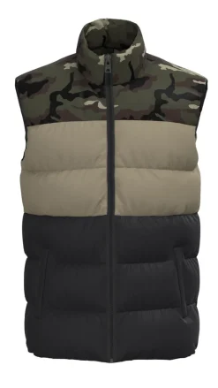 ONSMELVIN LIFE PUFFER VEST OTW VD olive night