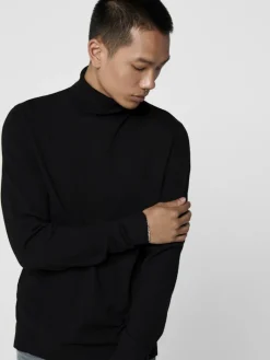 ONSMIKKEL 12 SOFT HIGH NECK KNIT black
