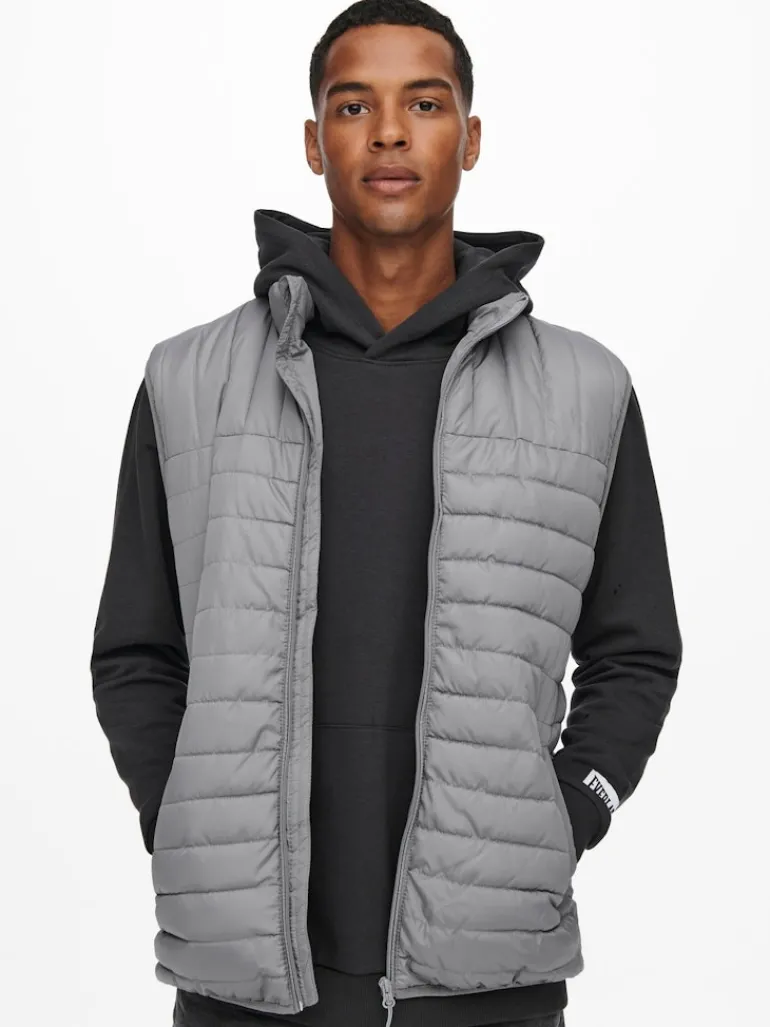 ONSPAUL QUILTED VEST OTW griffin
