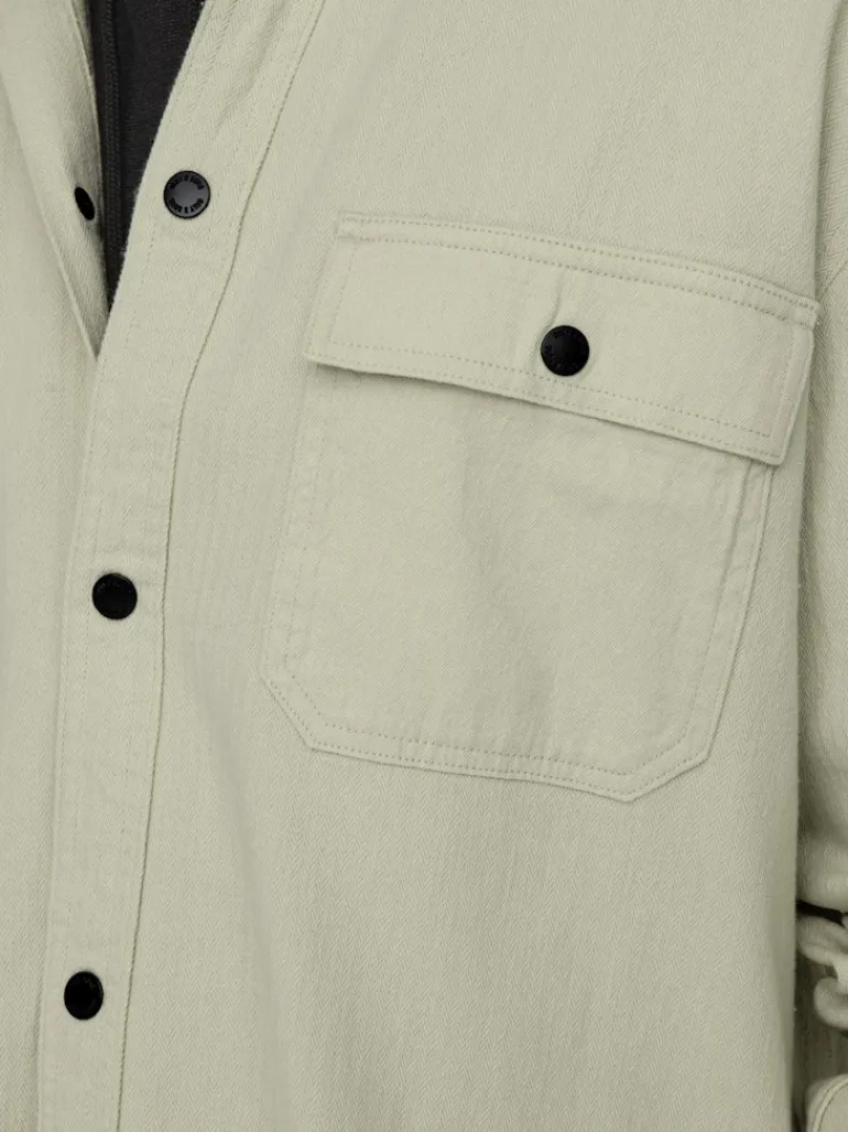 ONSTEAM RLX FABRIC MIX LS SHIRT moonstruck