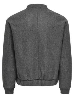 ONSWORF LIFE BOMBER JACKET OTW VD dark grey