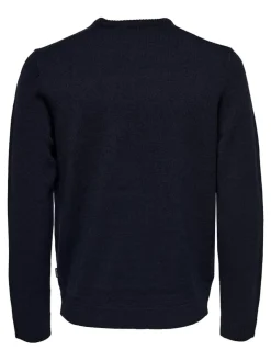 ONSXMAS REG FUNNY CREW KNIT dark navy