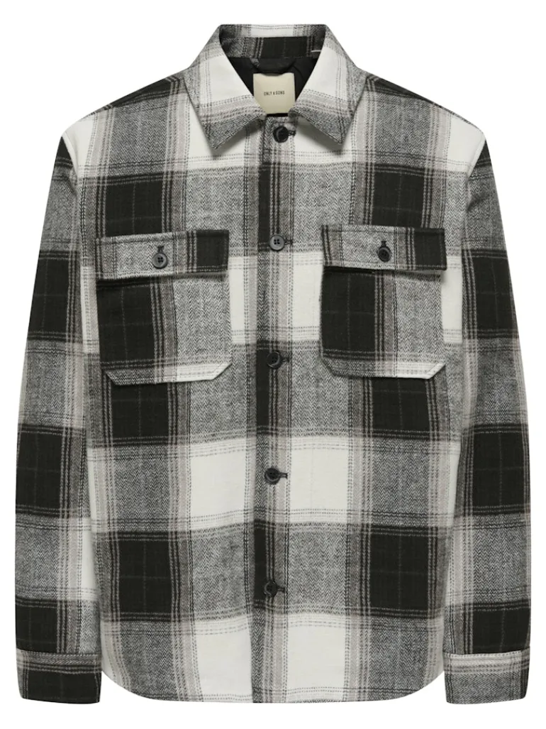 ONSZACK OVERSHIRT OTW NOOS black
