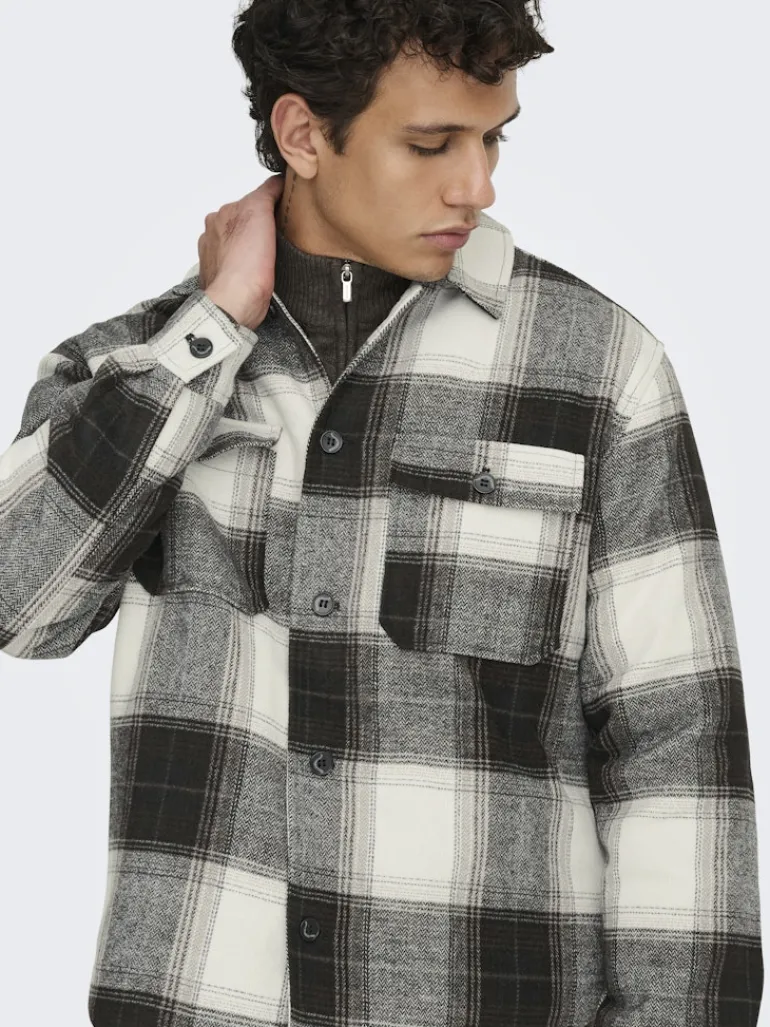 ONSZACK OVERSHIRT OTW NOOS black