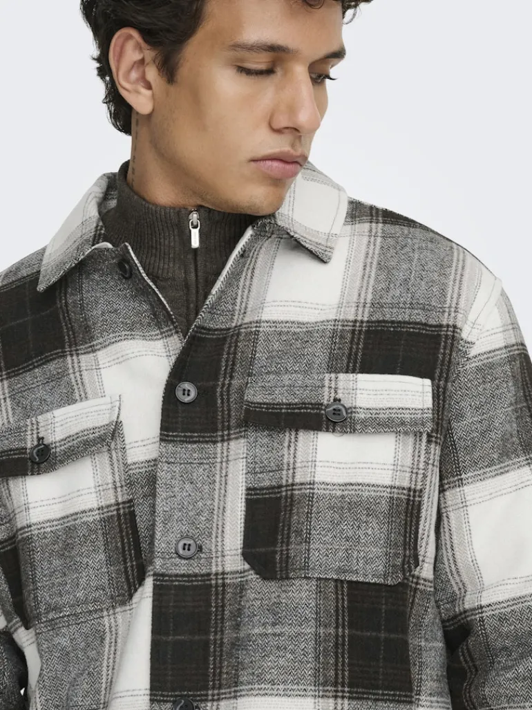 ONSZACK OVERSHIRT OTW NOOS black