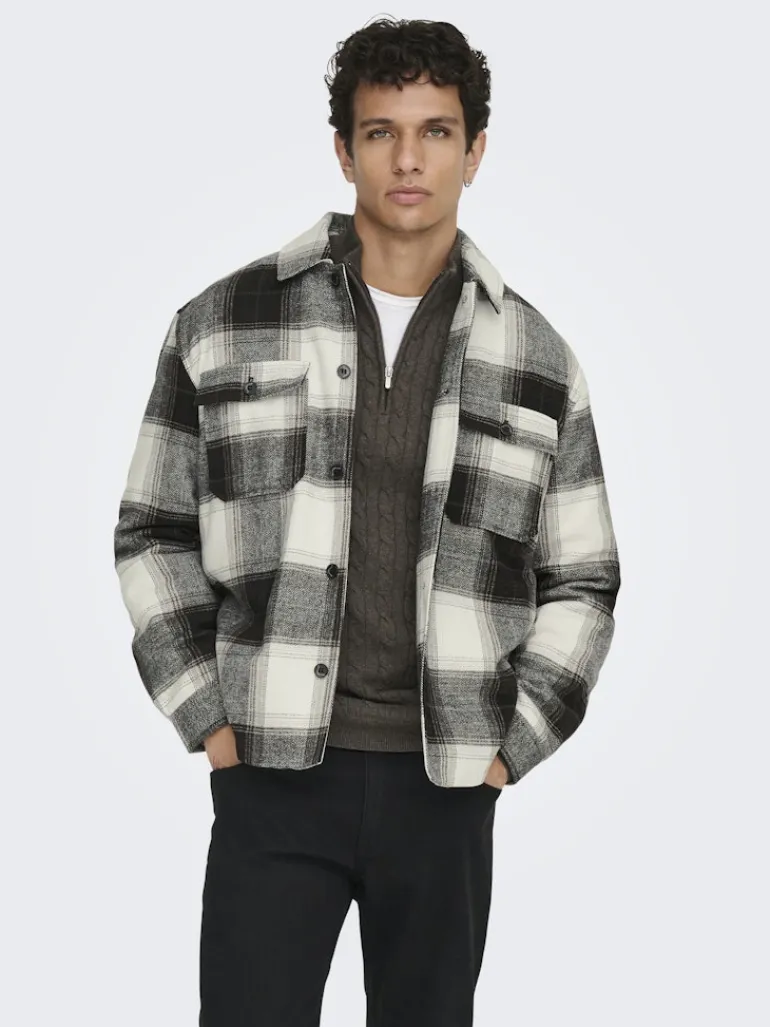 ONSZACK OVERSHIRT OTW NOOS black