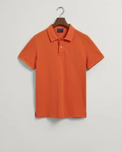 Original Regular Fit Piqué Poloshirt harvest pumpkin