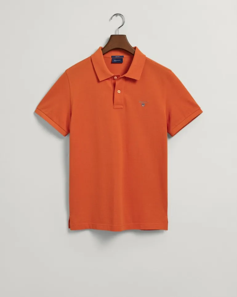 Original Regular Fit Piqué Poloshirt harvest pumpkin