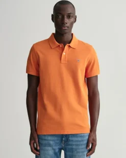 Original Regular Fit Piqué Poloshirt harvest pumpkin