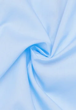 Original Shirt Popeline Kurzarm hellblau