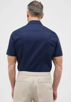 Original Shirt Popeline Kurzarm navy