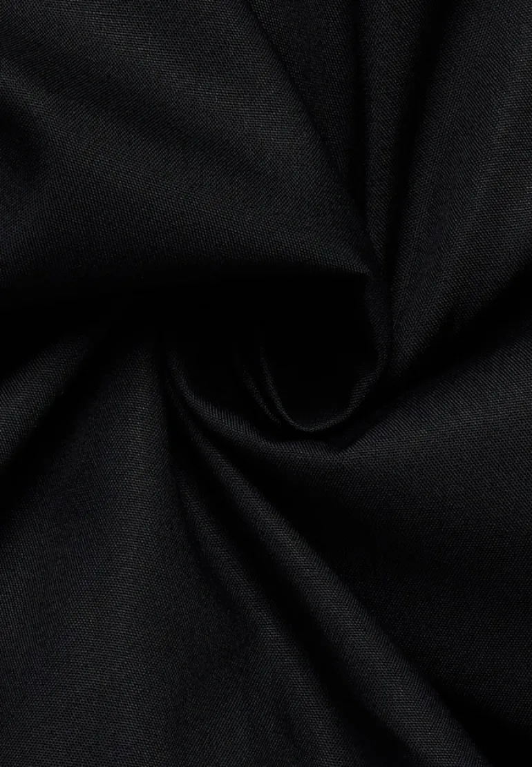 Original Shirt Popeline Langarm schwarz