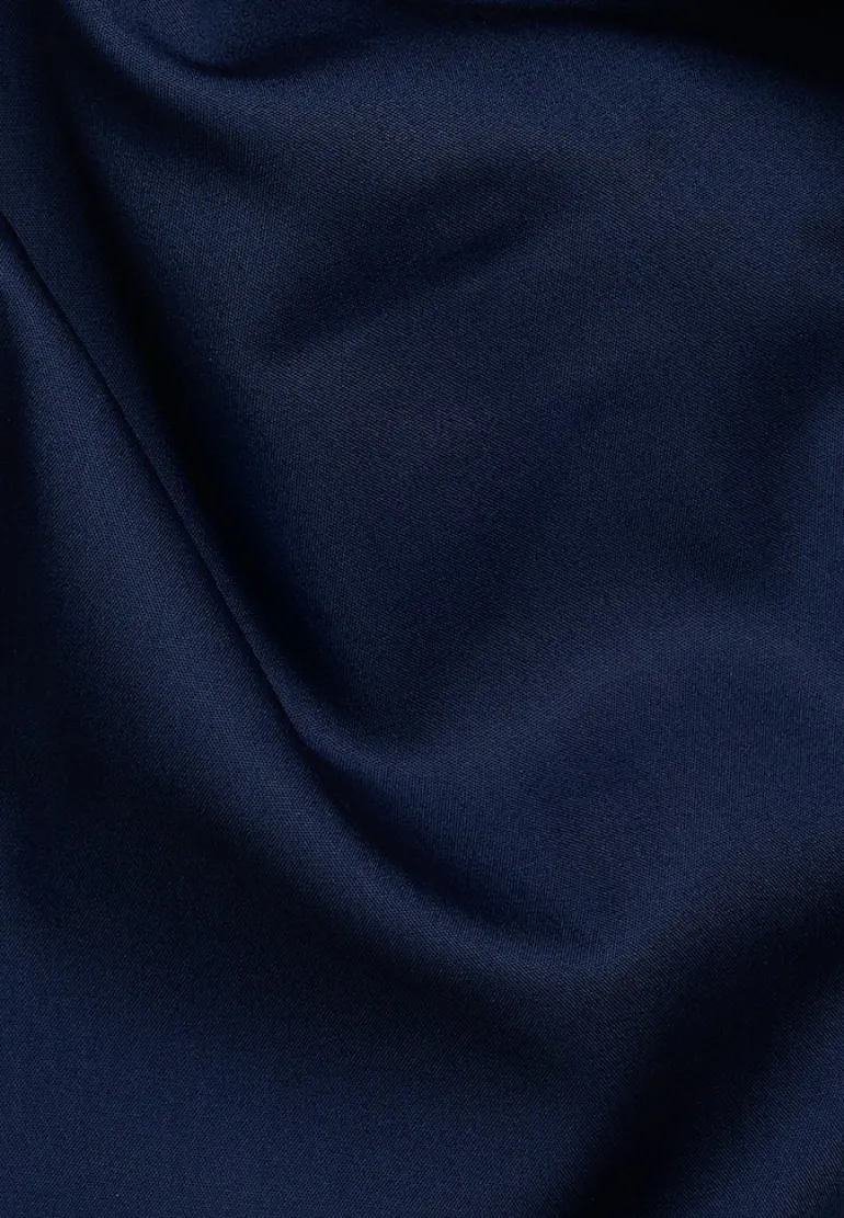 Original Shirt Popeline Langarm navy