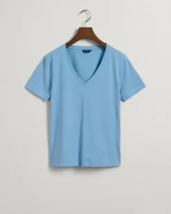 Original V-Neck T-Shirt gentle blue