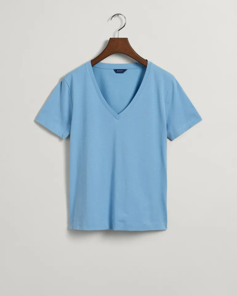 Original V-Neck T-Shirt gentle blue