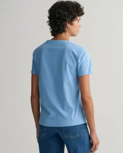 Original V-Neck T-Shirt gentle blue