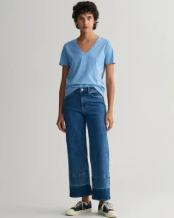 Original V-Neck T-Shirt gentle blue