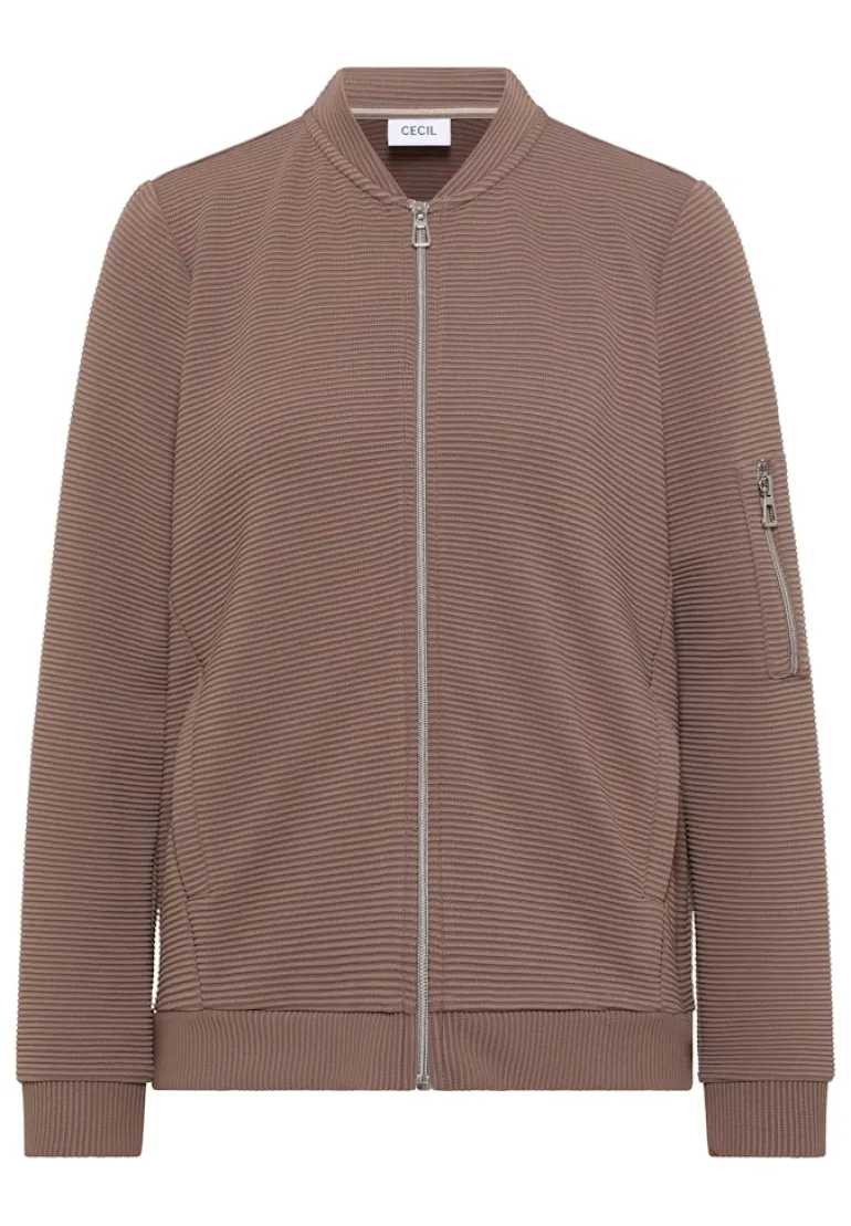 Ottoman Blouson cocoa taupe