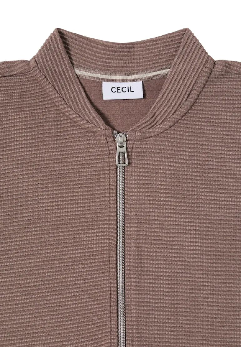 Ottoman Blouson cocoa taupe