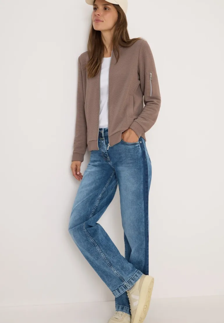 Ottoman Blouson cocoa taupe