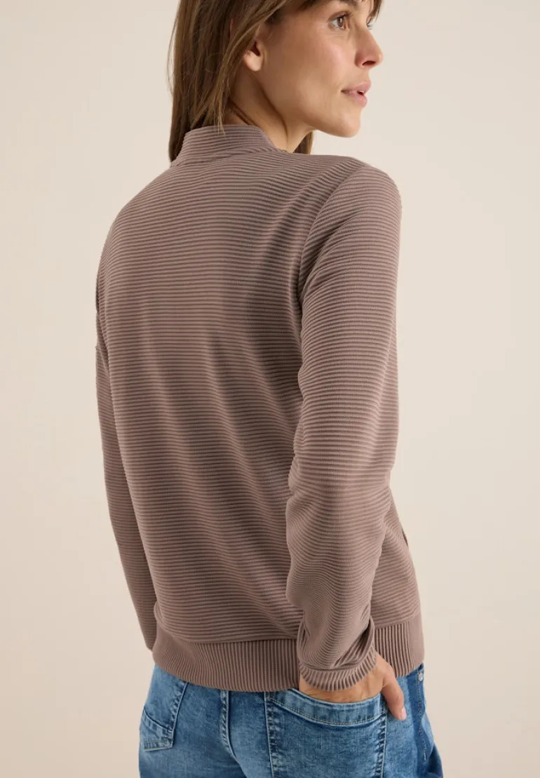 Ottoman Blouson cocoa taupe