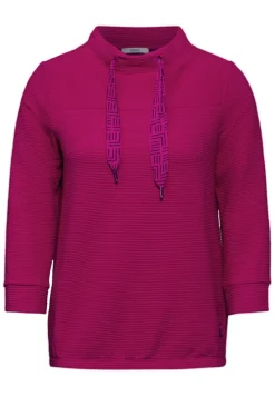 Ottoman-Pullover jewel pink