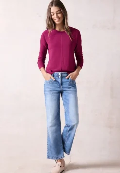 Ottoman-Shirt jewel pink
