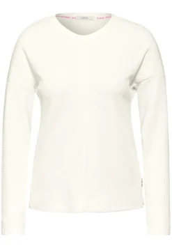Ottoman-Shirt vanilla white