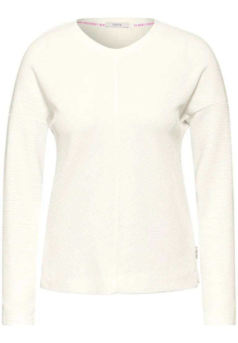 Ottoman-Shirt vanilla white