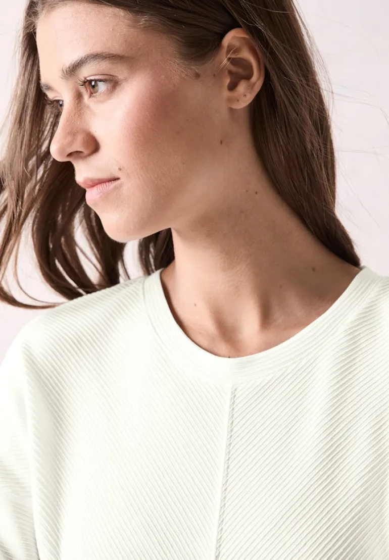 Ottoman-Shirt vanilla white