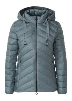 Outdoor-Jacke petrol