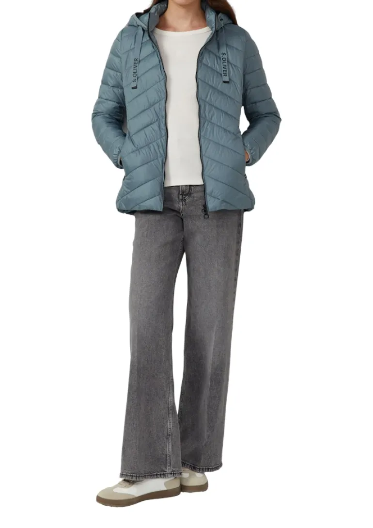 Outdoor-Jacke petrol