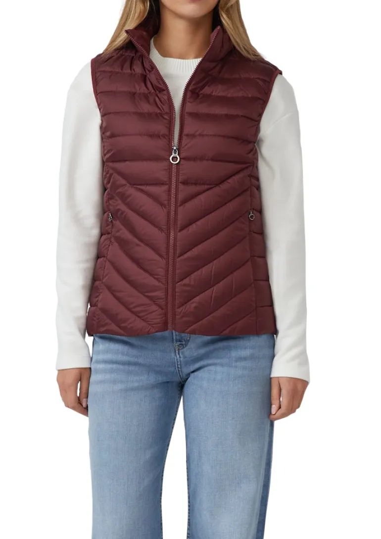 Outdoor-Weste rot