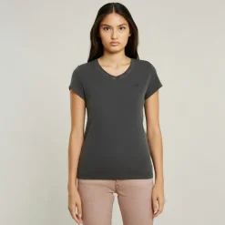 Overdyed eyben slim v t 2.0 wmn dk black gd
