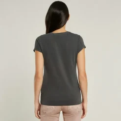 Overdyed eyben slim v t 2.0 wmn dk black gd