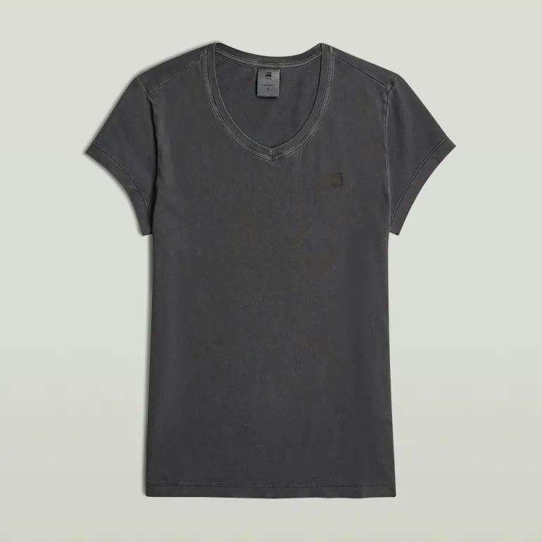 Overdyed eyben slim v t 2.0 wmn dk black gd