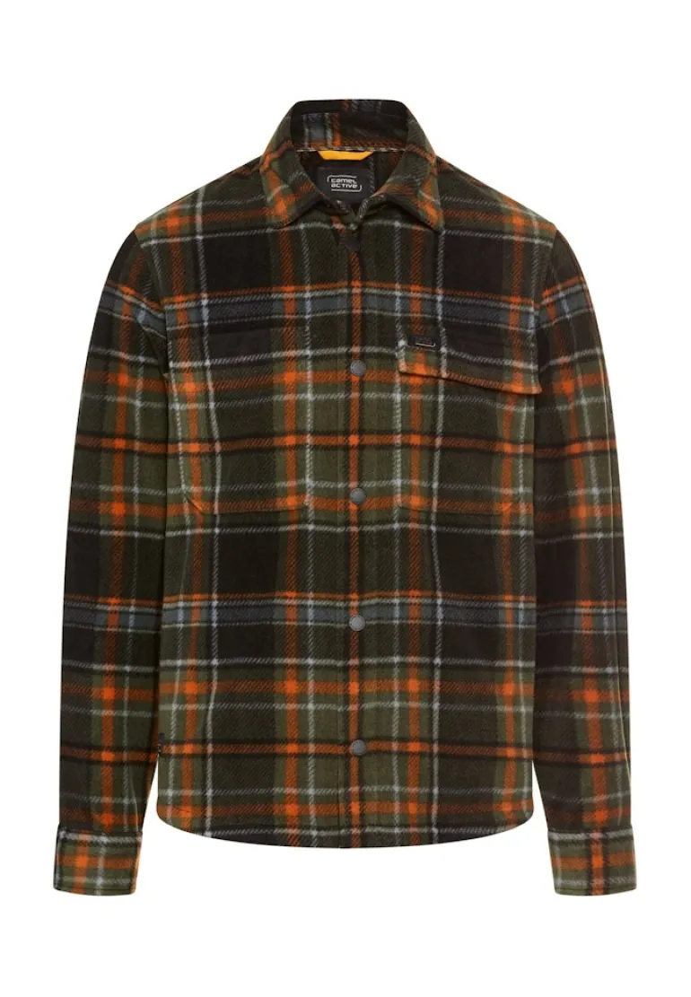Overshirt mit Seitentaschen cinnamon