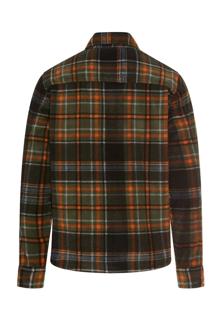 Overshirt mit Seitentaschen cinnamon